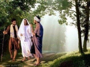 imagenes de Jesus en el camino de Emaus