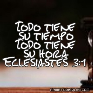 Eclesiastés 3:1